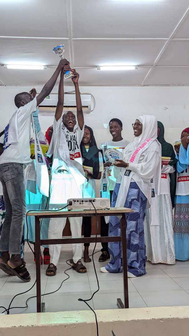 Participant au Youth Challenge